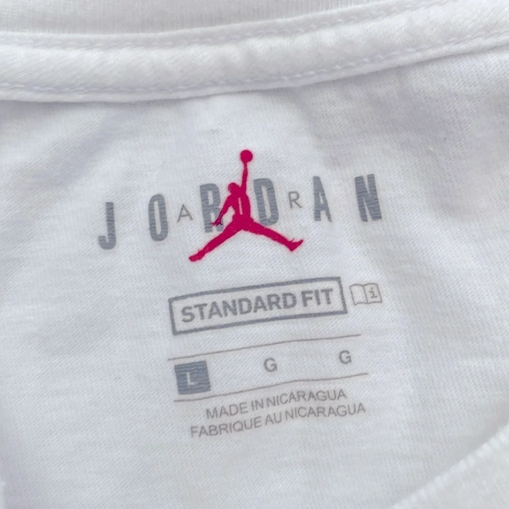 Jordan -Houston White and Green Short Sleeve Tee